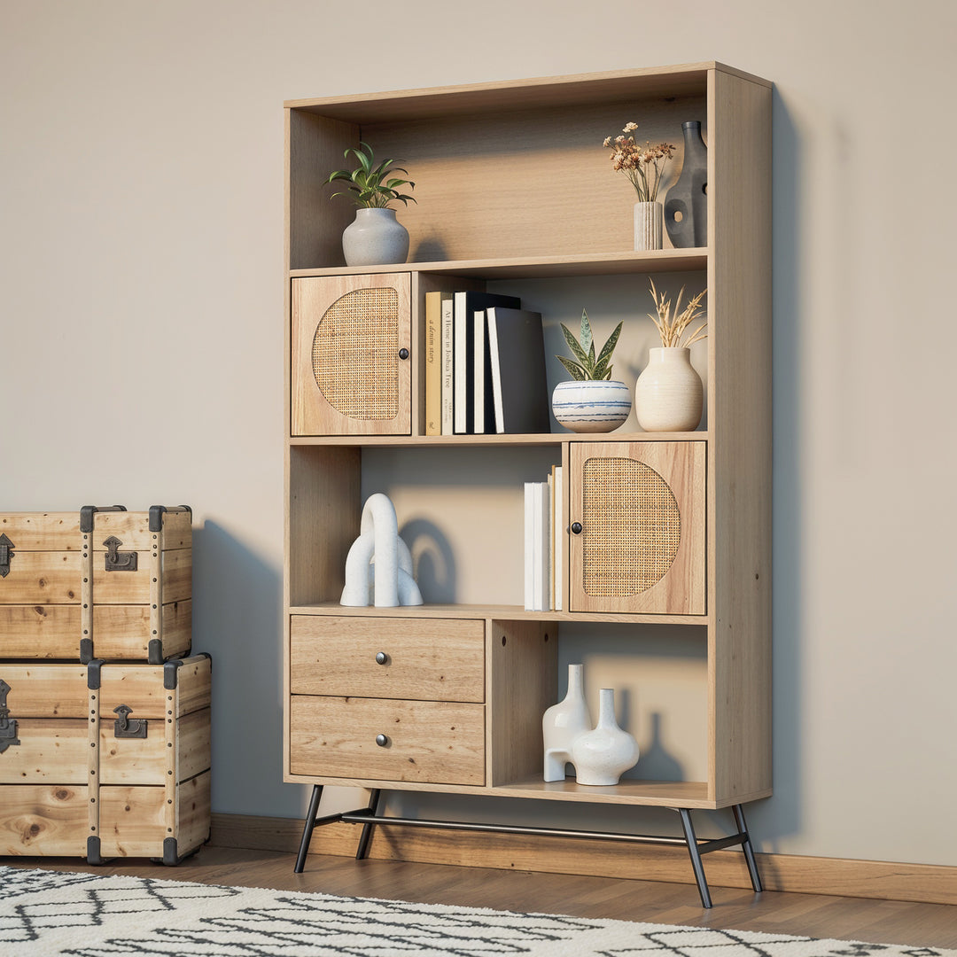 Librero de Ratán Jaipur