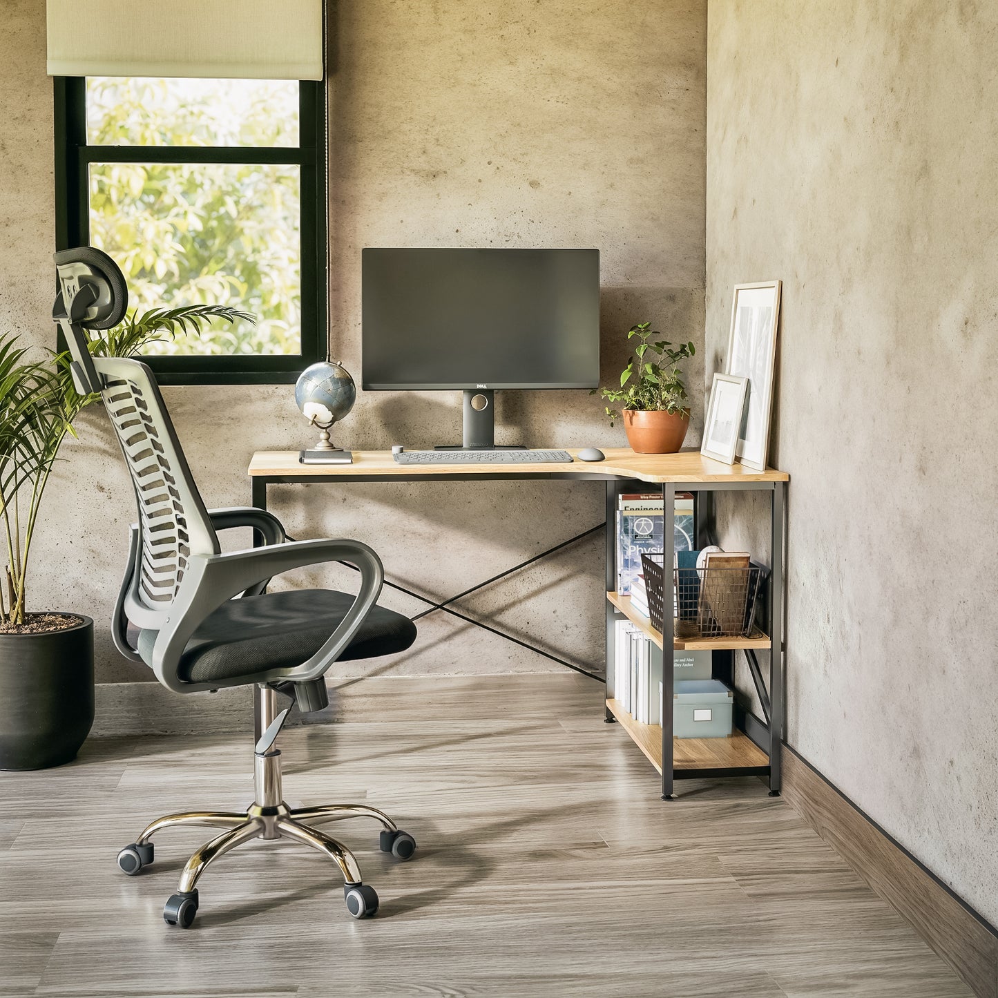 Escritorio con Estantes Desk-12