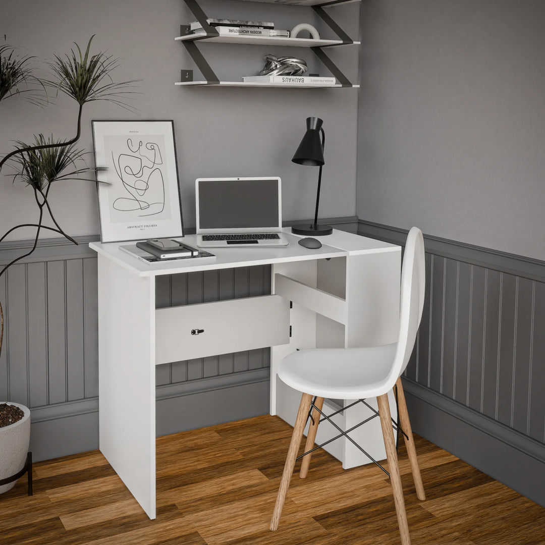 Escritorio Plegable White