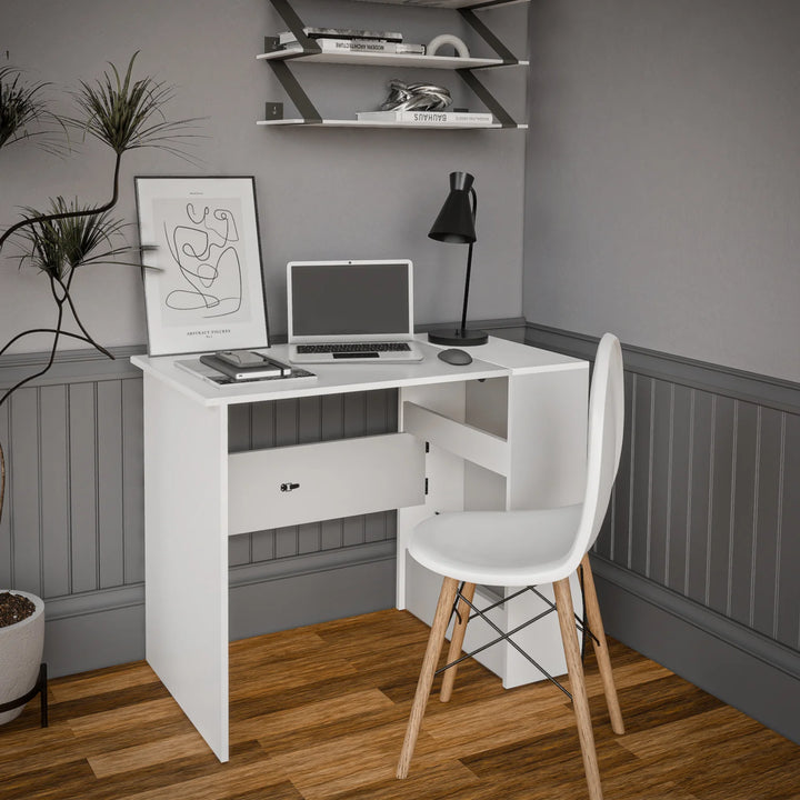 Escritorio Plegable White