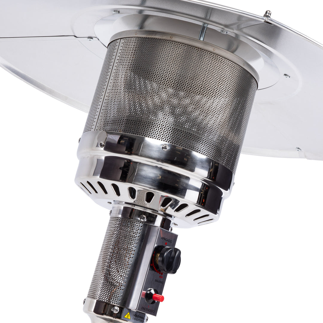 Estufa Calefactor Exterior Silver