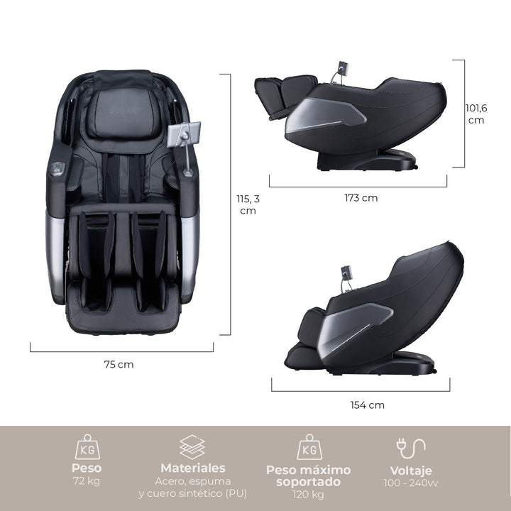 Sillón Masajes R5000 2da Generación