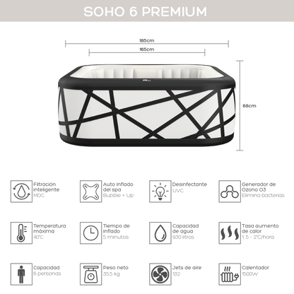 Hot Tub Soho 6 Premium