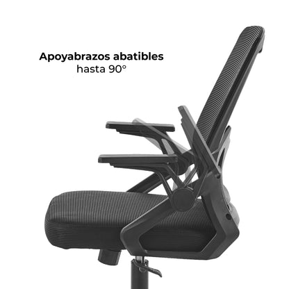 Silla de Escritorio Ergonómica Kobe Negro