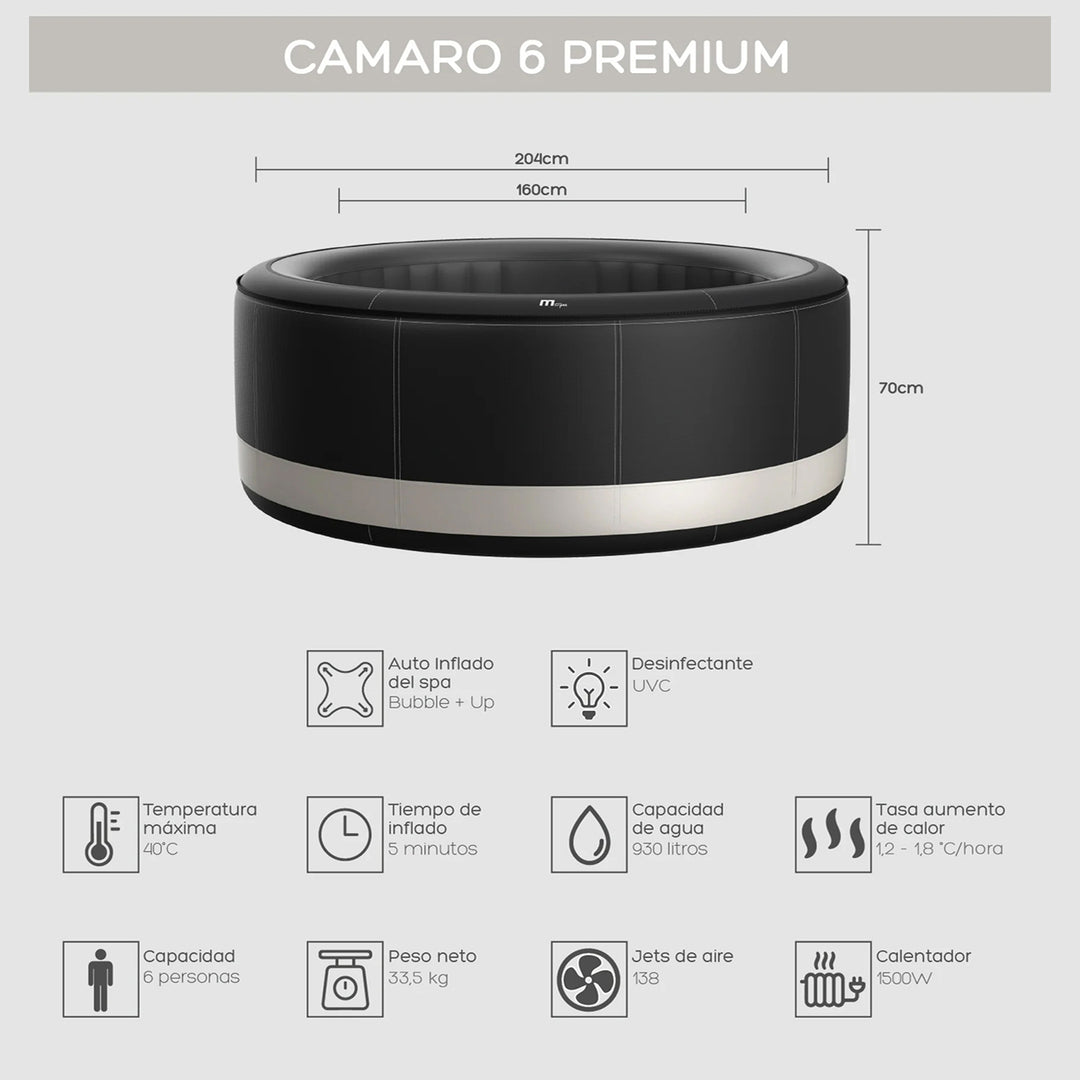 Hot Tub Camaro 6 Premium