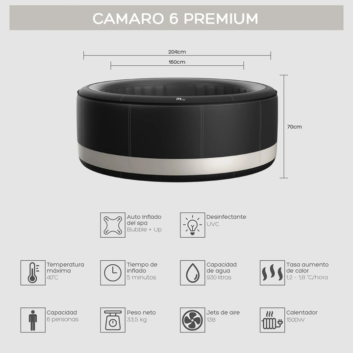 Hot Tub Camaro 6 Premium