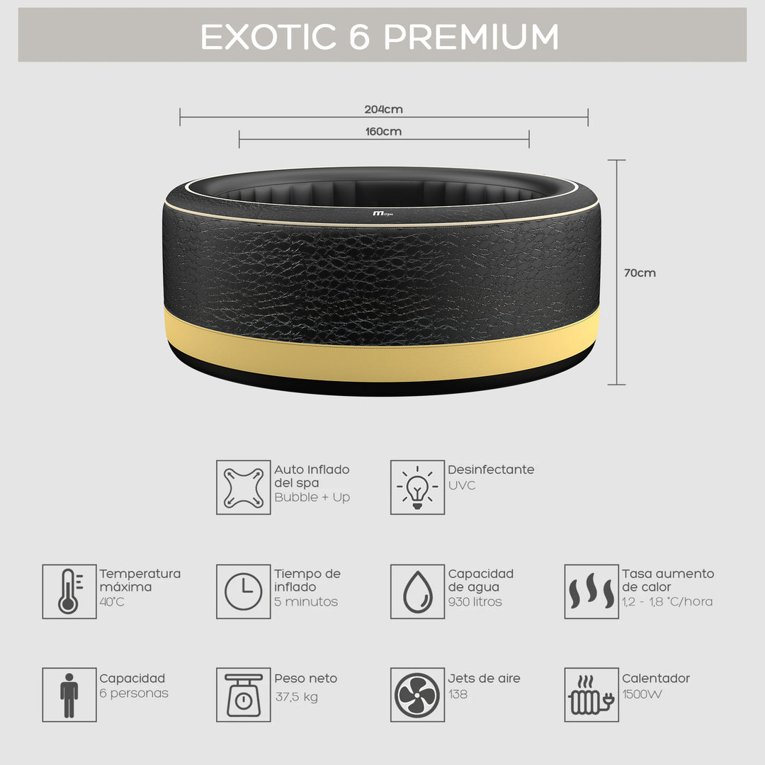Hot Tub Exotic 6 Premium