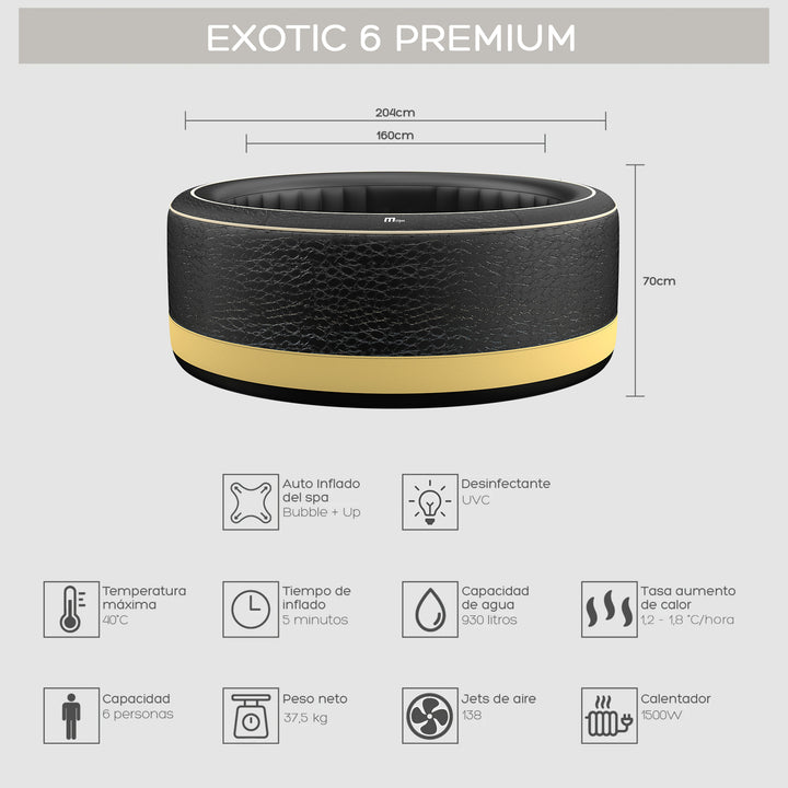 Hot Tub Exotic 6 Premium