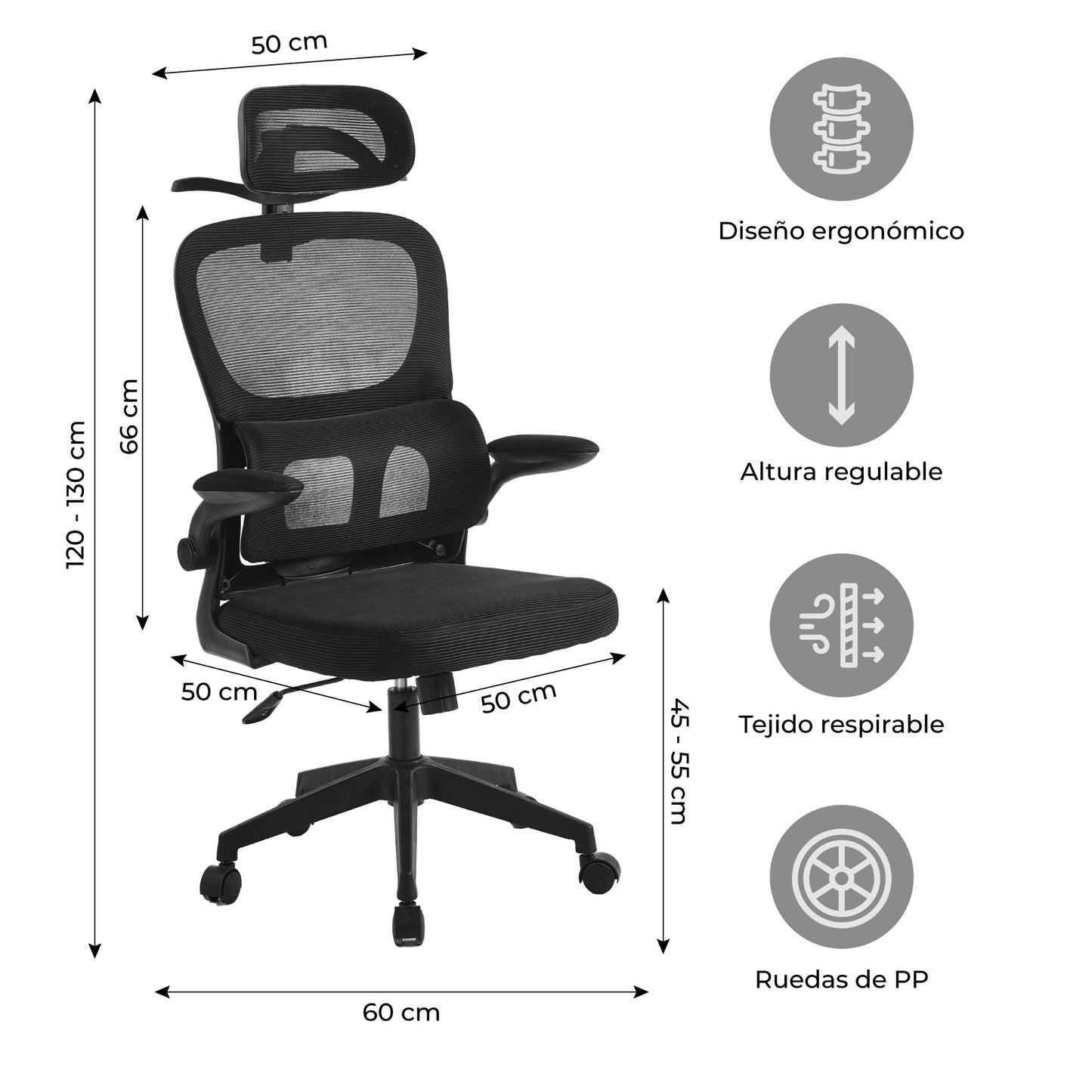Silla de escritorio Syra