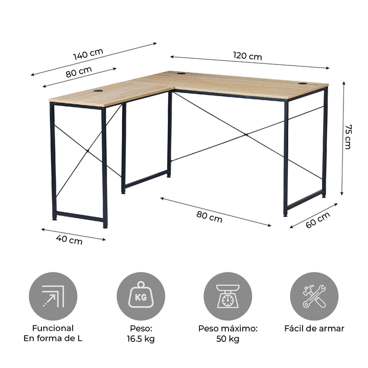 Escritorio Esquinero Desk-11