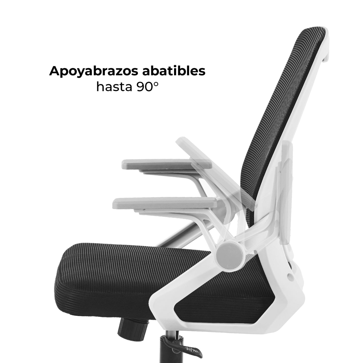 Silla de Escritorio Ergonómica Kobe Blanco