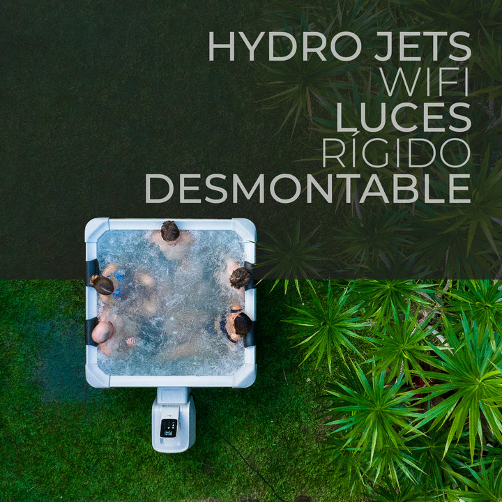Hot Tub Oslo Amber 6 Frame Wifi con Jets de Agua