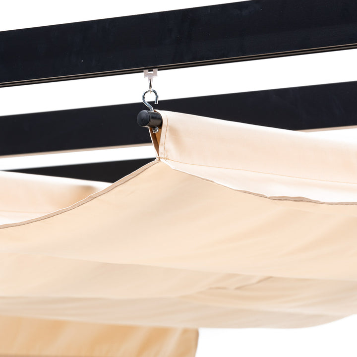 Pérgola Retráctil Shelter XL 4x3 mts