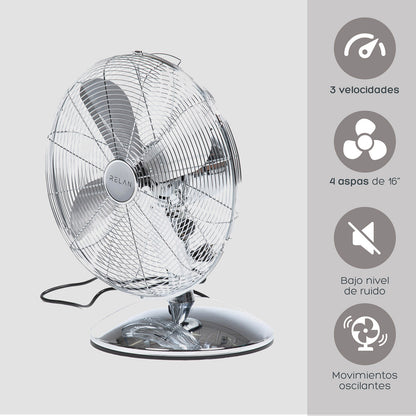Ventilador de Mesa Silver Breeze 16"