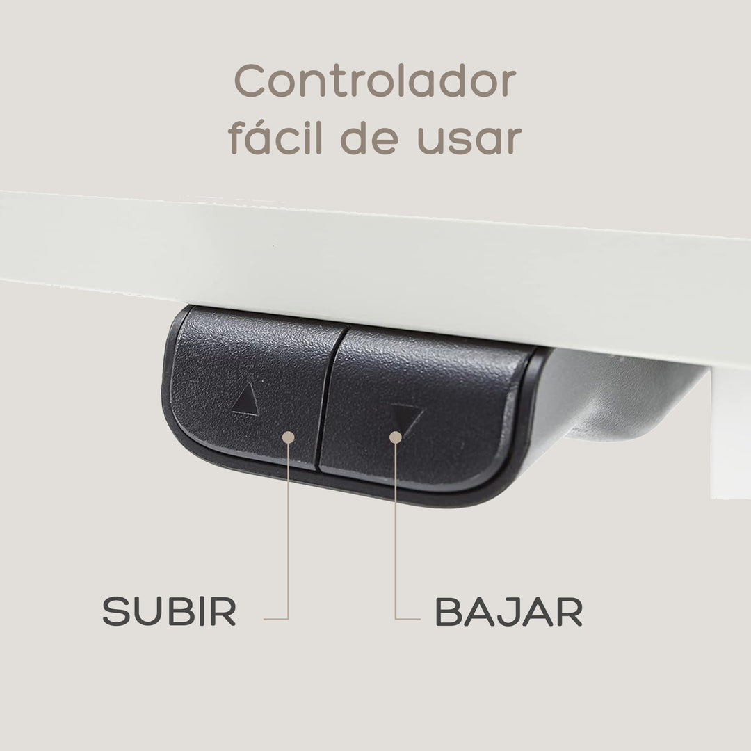 Escritorio Eléctrico Standing Desk White Up&Down