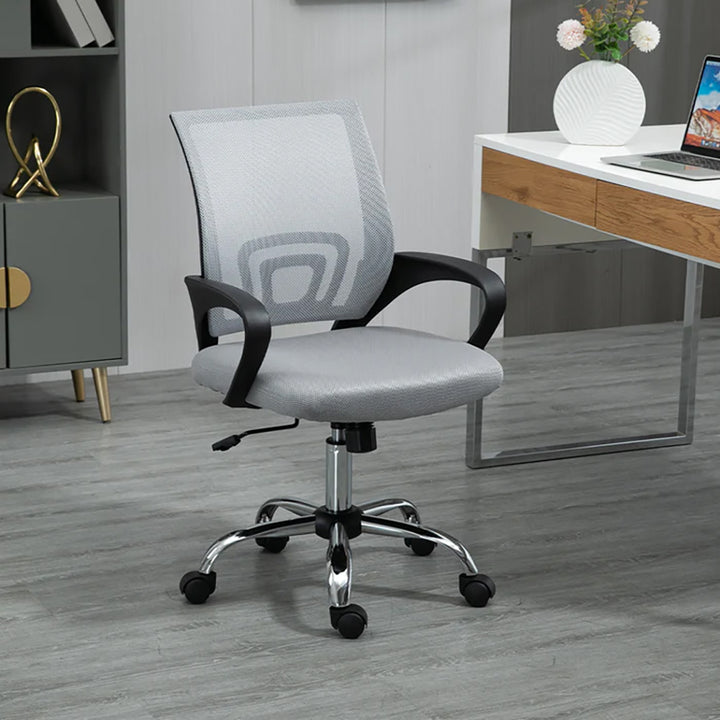 Silla de Escritorio Ergonómica Mesh Gris