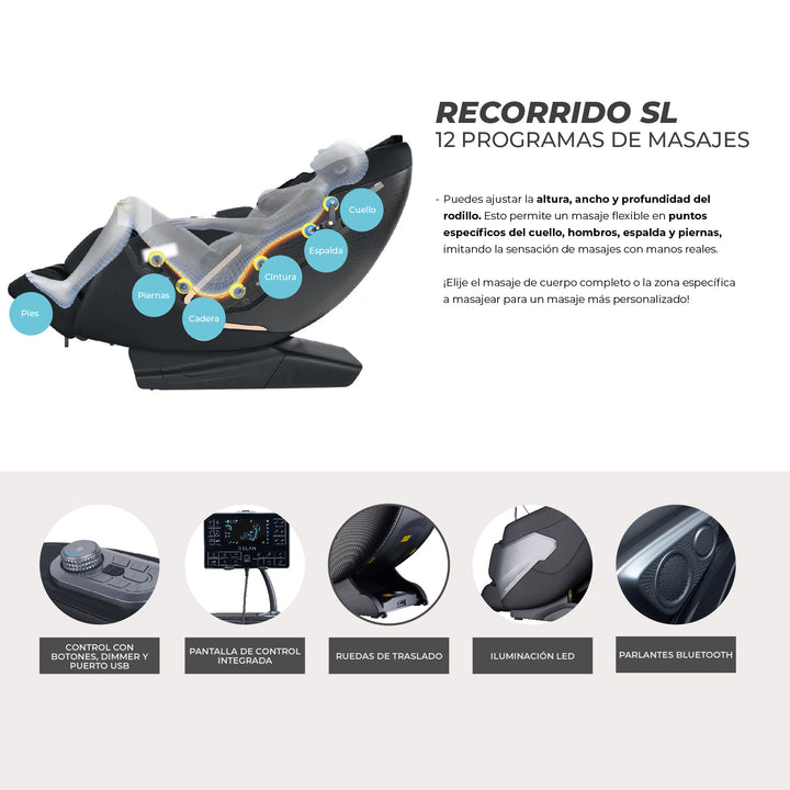 Sillón Masajes R5000 2da Generación