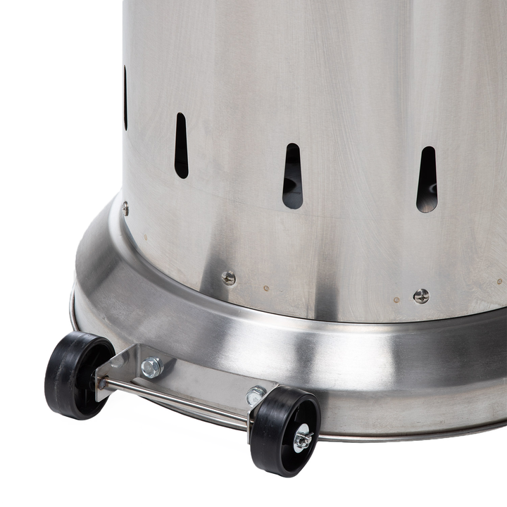 Estufa Calefactor Exterior Silver Pro Acero Inoxidable