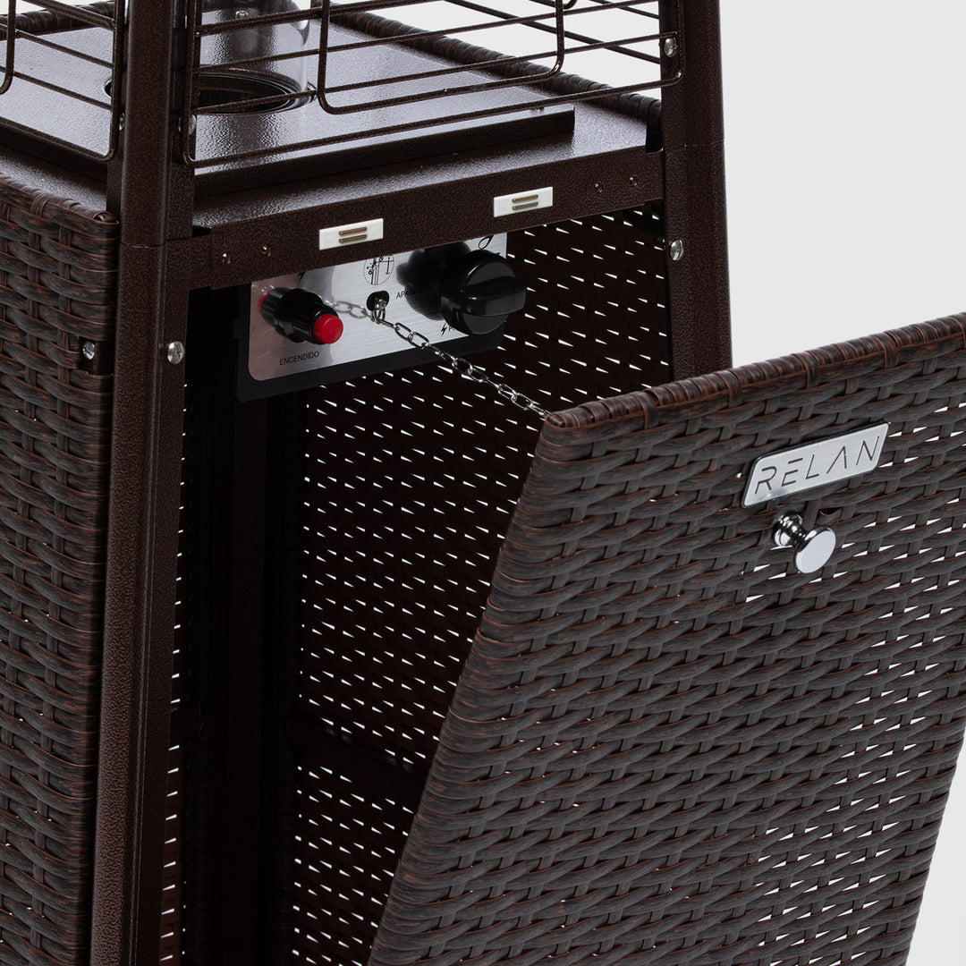 Estufa Calefactor Exterior Rattan