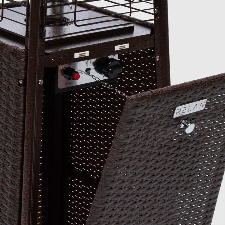 Estufa Calefactor Exterior Rattan