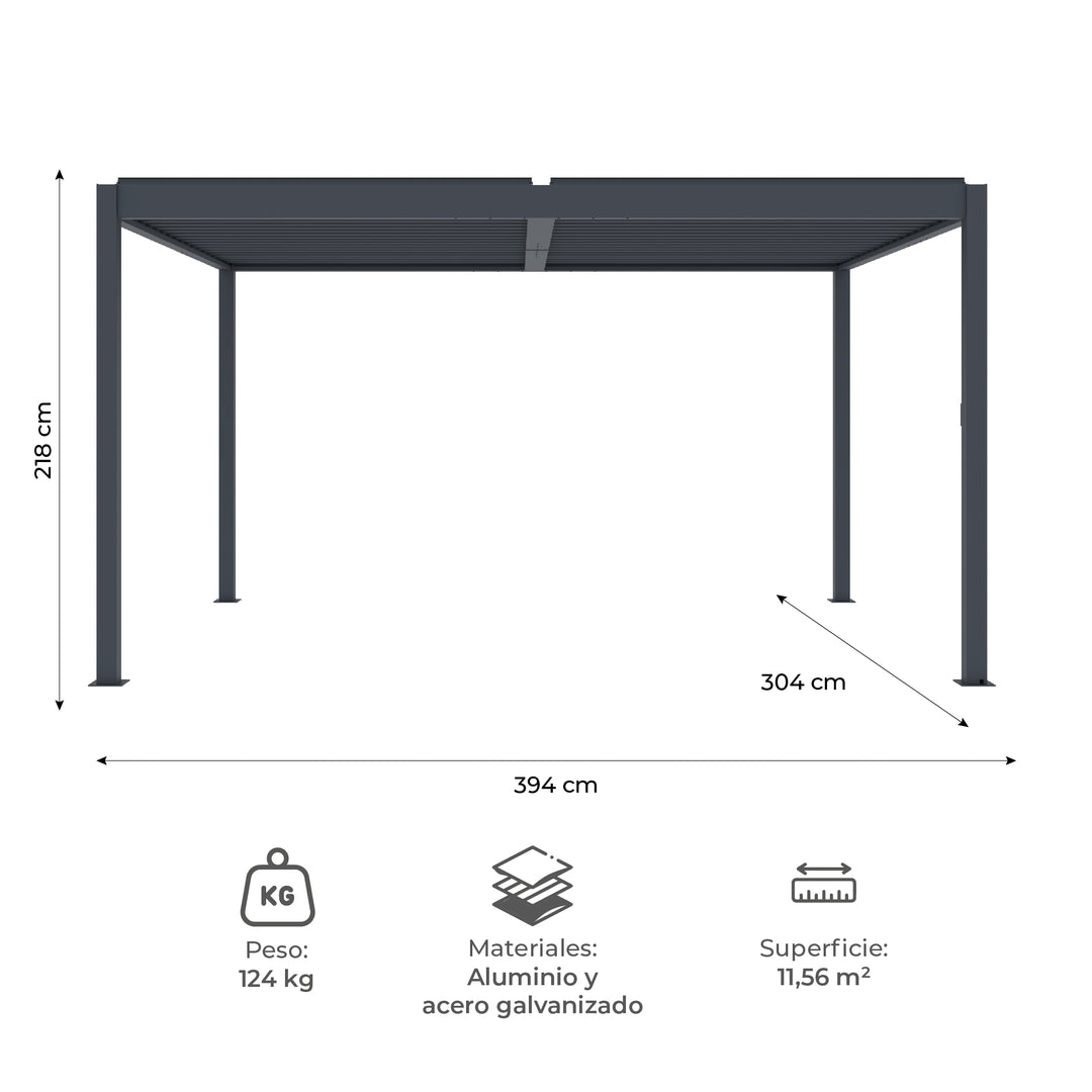 Pérgola Bioclimática 394x304 Shade