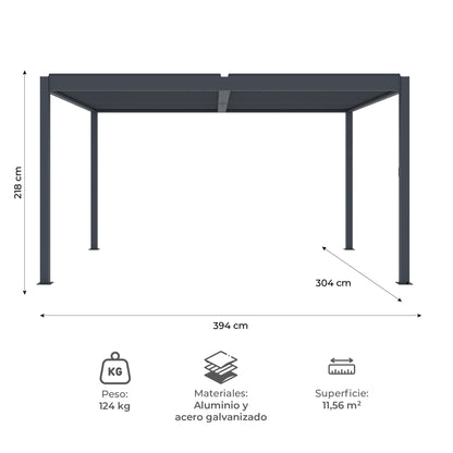 Pérgola Bioclimática 394x304 Shade