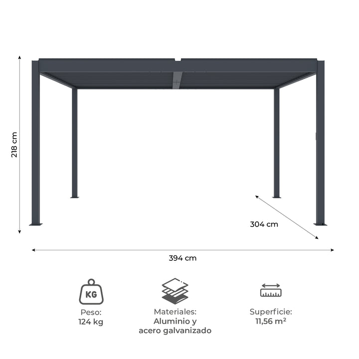 Pérgola Bioclimática 394x304 Shade