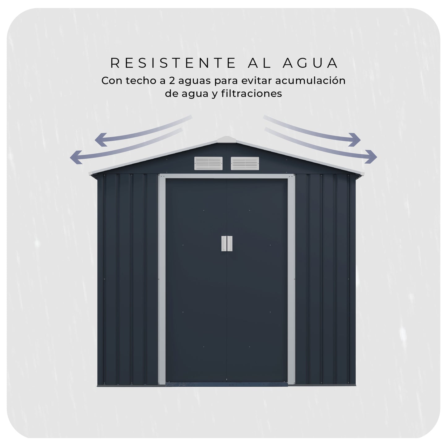 Bodega de Jardín ARCHER-A 2,38mt2
