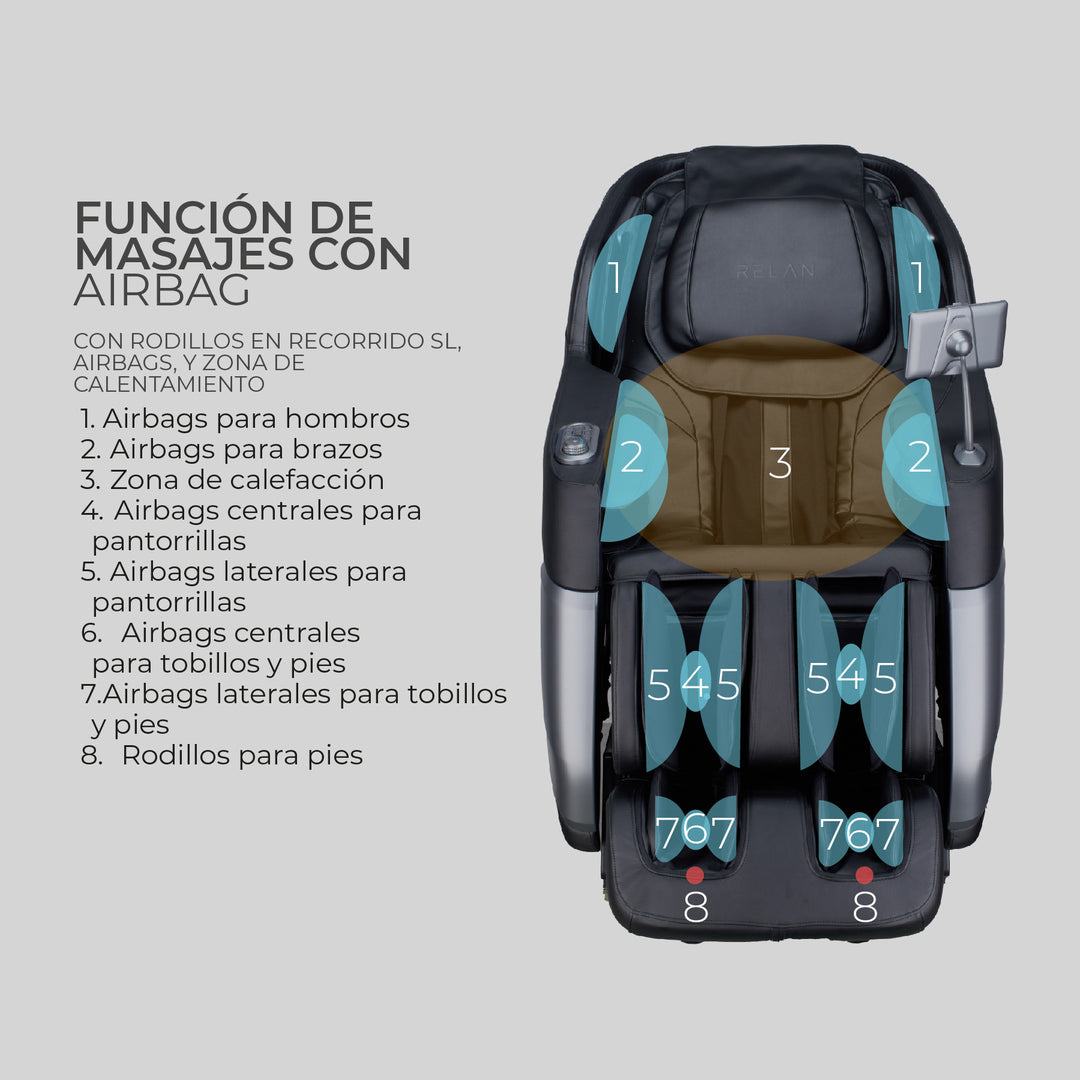 Sillón Masajes R5000 2da Generación