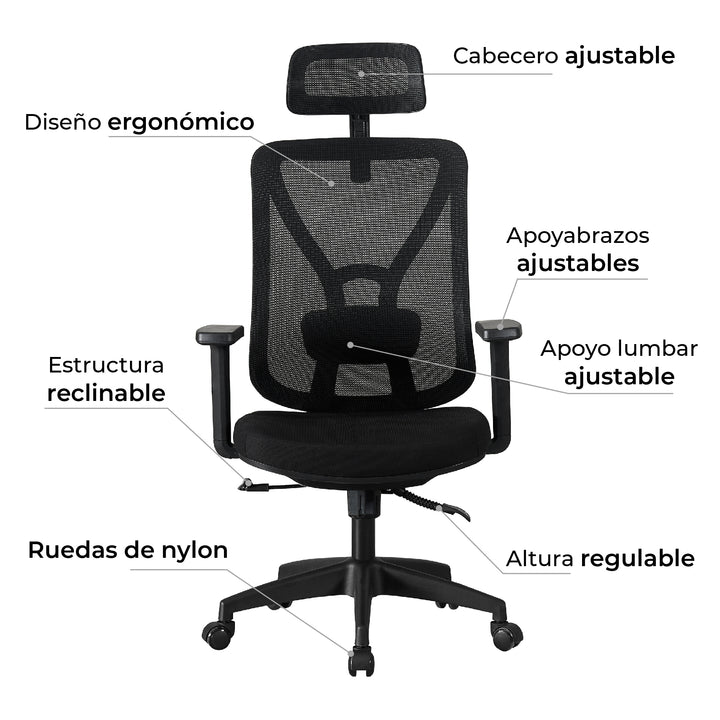 Silla de Escritorio Parma