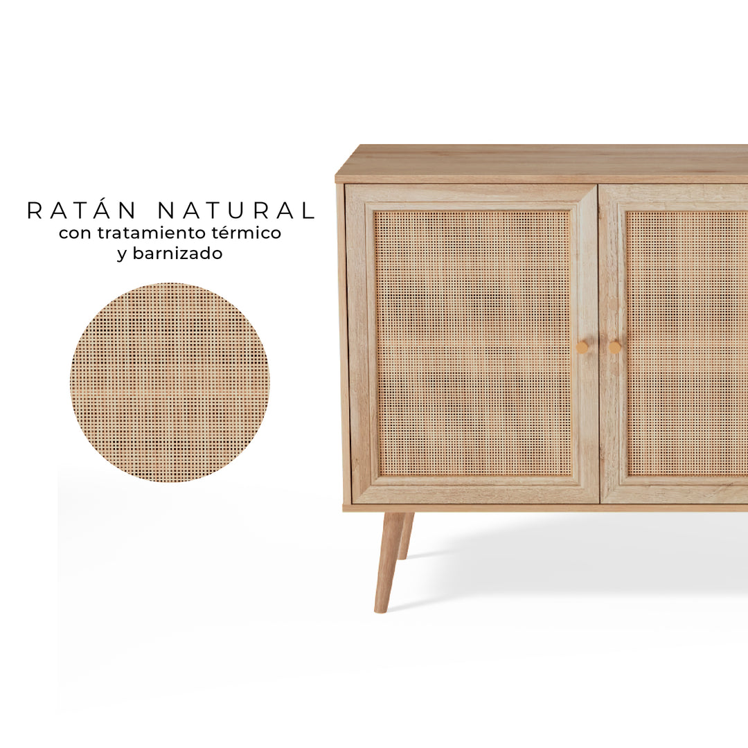 Buffet de Ratán Maui 120 cm