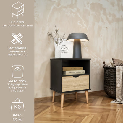 Velador Tromso Black