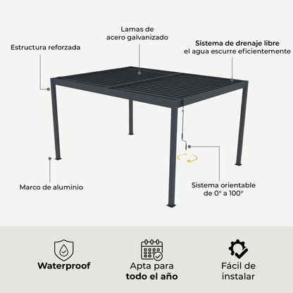 Pérgola Bioclimática 394x304 Shade