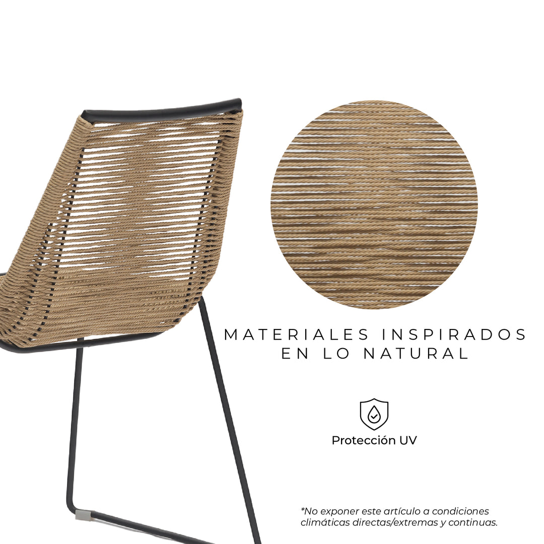 Set x2 Sillas de Exterior Thani