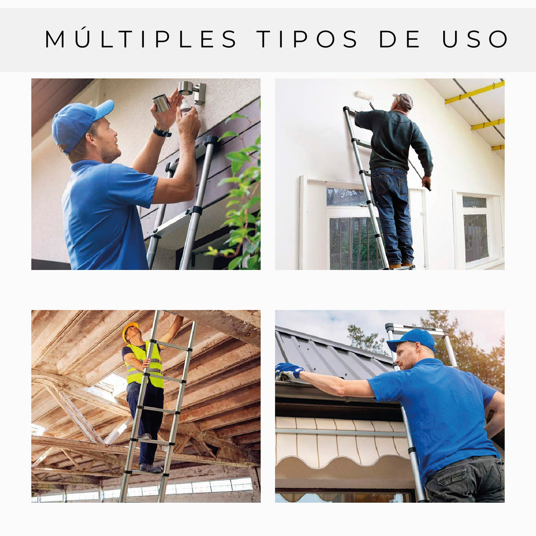 Escalera Telescópica 4,3 Mts