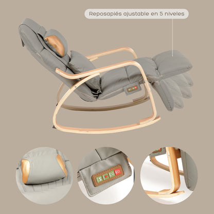 Silla de Masajes Mecedora Grey