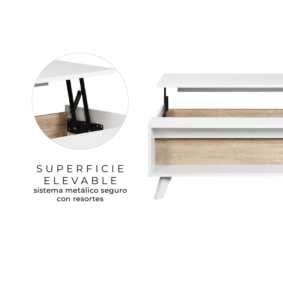Mesa de Centro Elevable Aloria