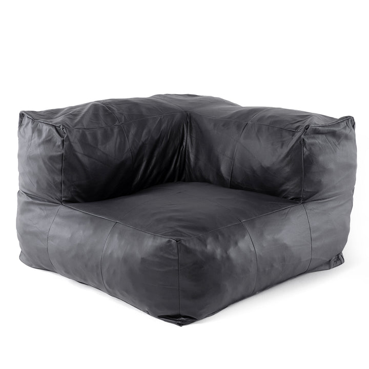 Sofá Pouf Seccional Leather