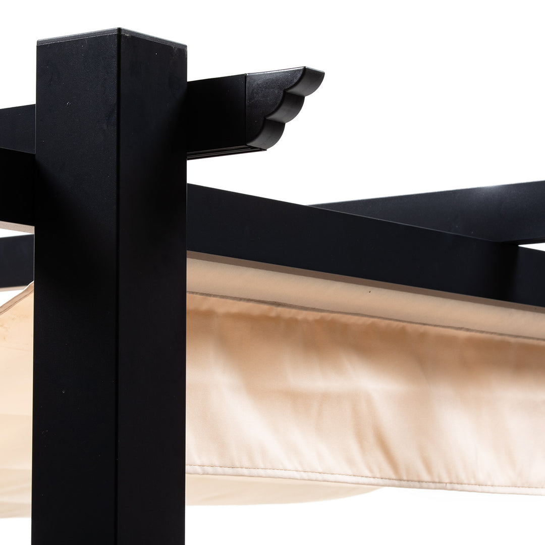 Pérgola Retráctil Shelter XL 4x3 mts