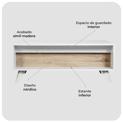 Mesa de Centro Elevable Aloria