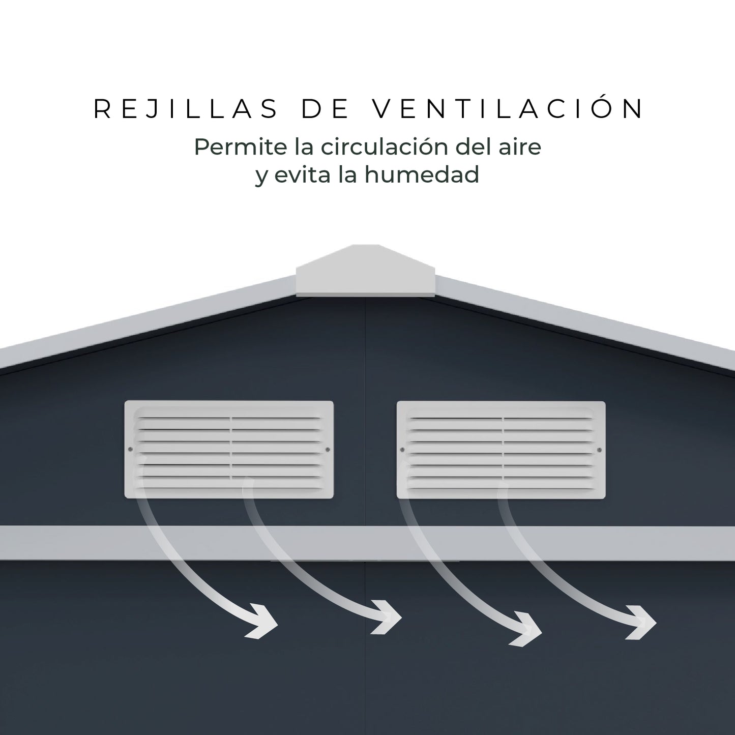 Bodega de Jardín ARCHER-A 2,38mt2