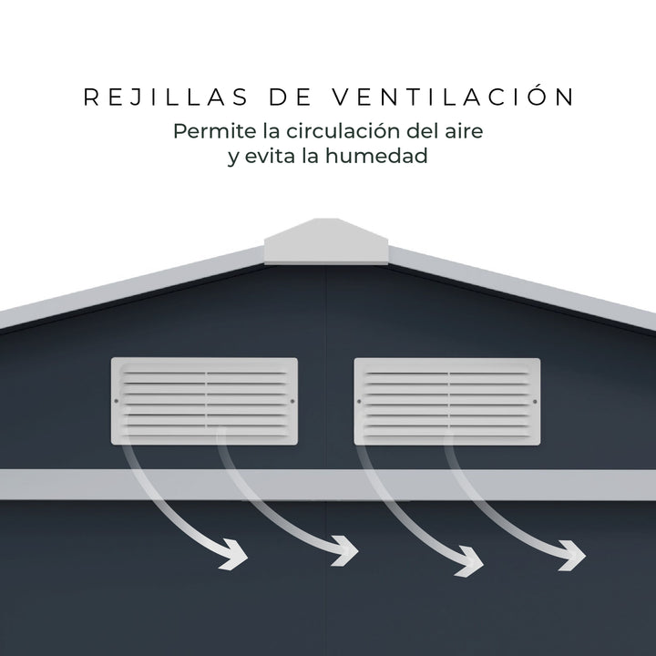 Bodega de Jardín ARCHER-A 2,38mt2