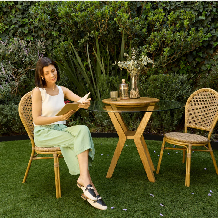 Set x2 Sillas de Exterior Kina