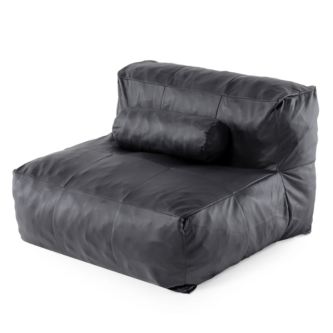 Sofá Pouf Seccional Leather