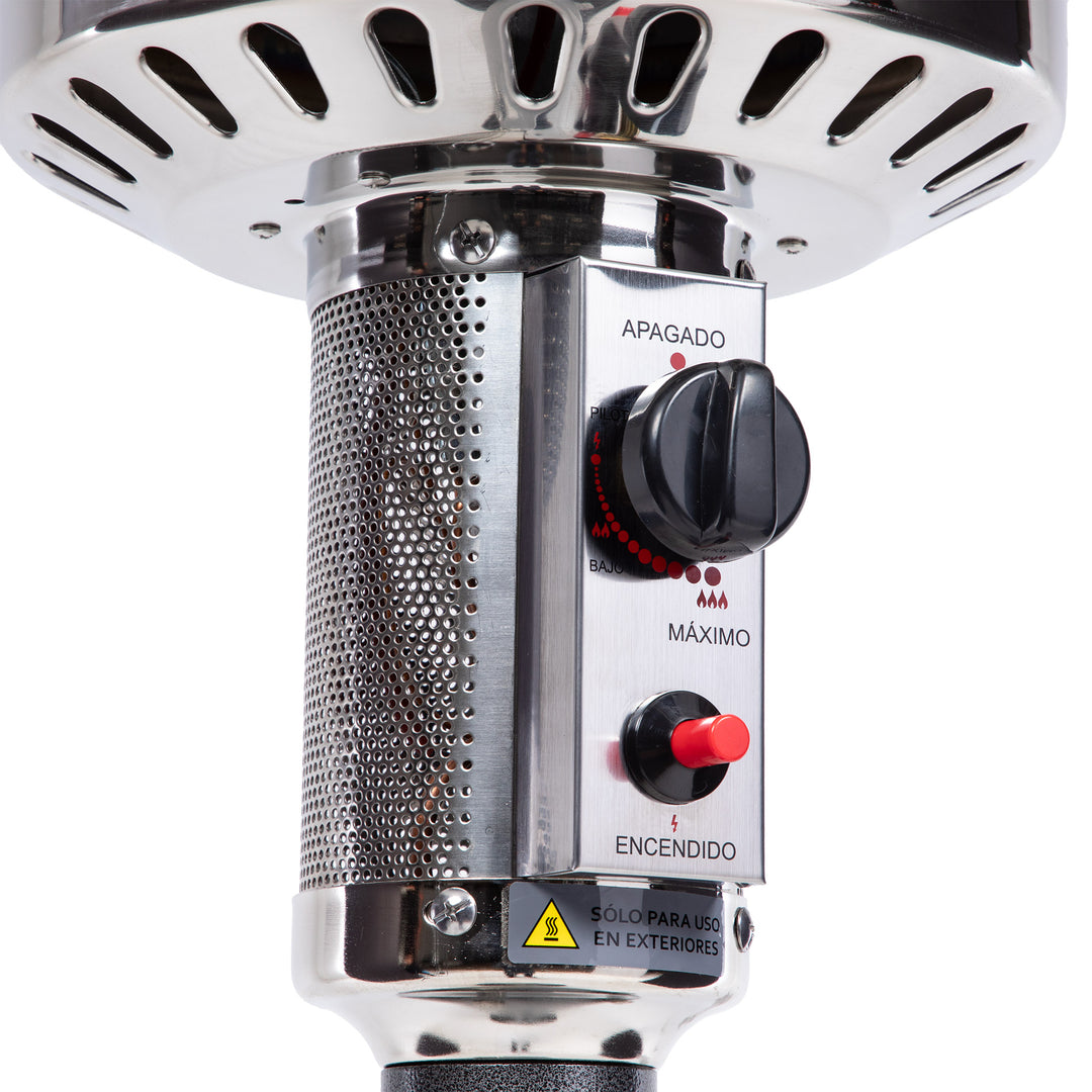 Estufa Calefactor Exterior Silver