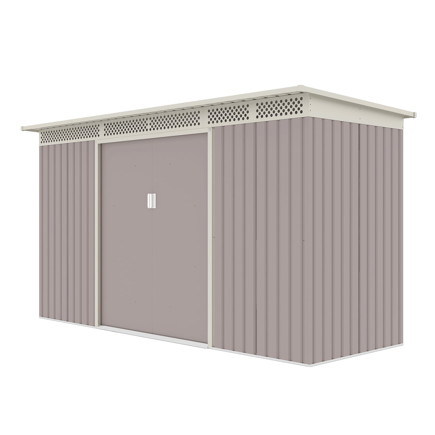 Bodega de Jardín Halten BellaC Acero 3.86mt2 343×142×184cm