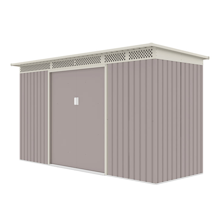 Bodega de Jardín Halten BellaC Acero 3.86mt2 343×142×184cm