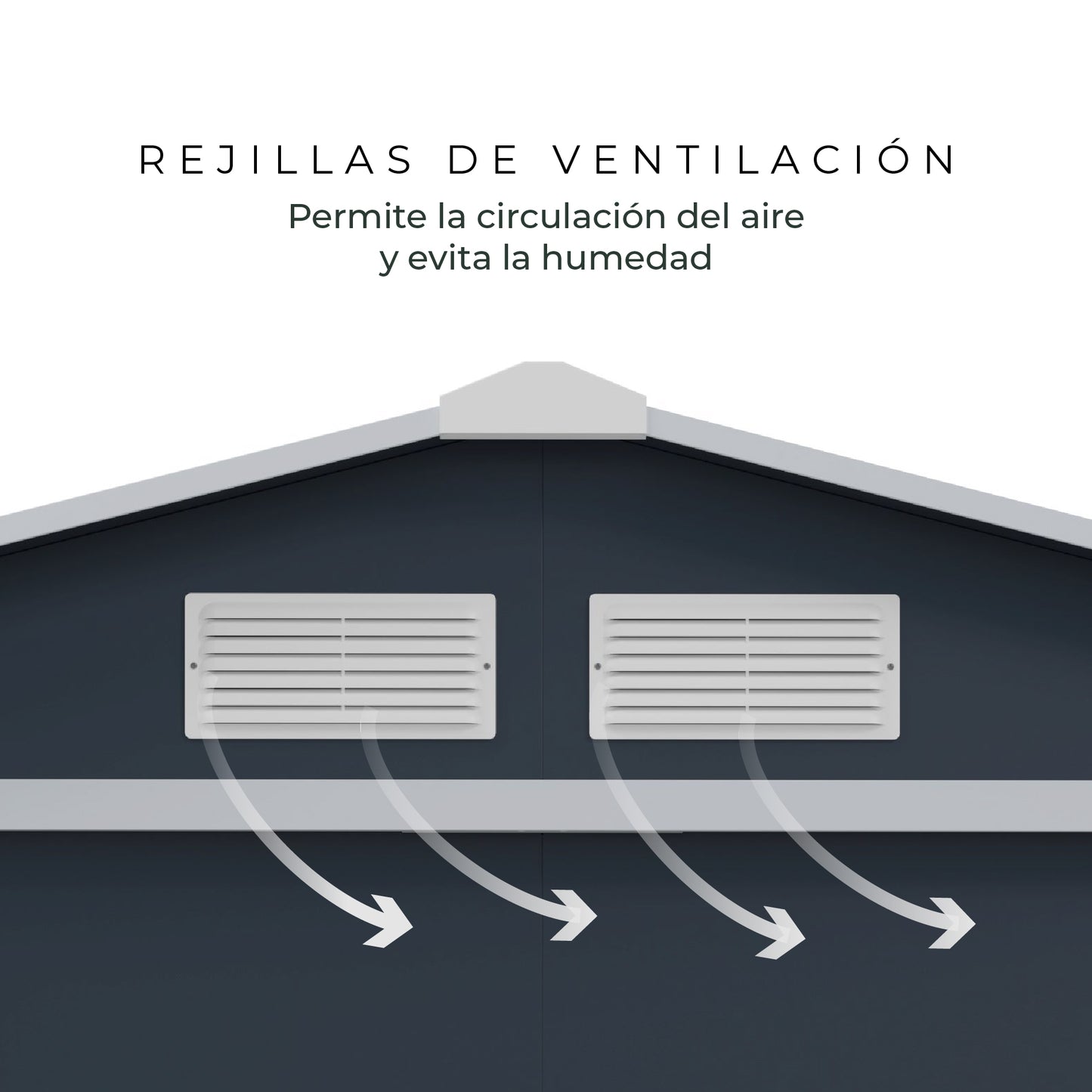 Bodega de Jardín ARCHER-B 3,67mt2