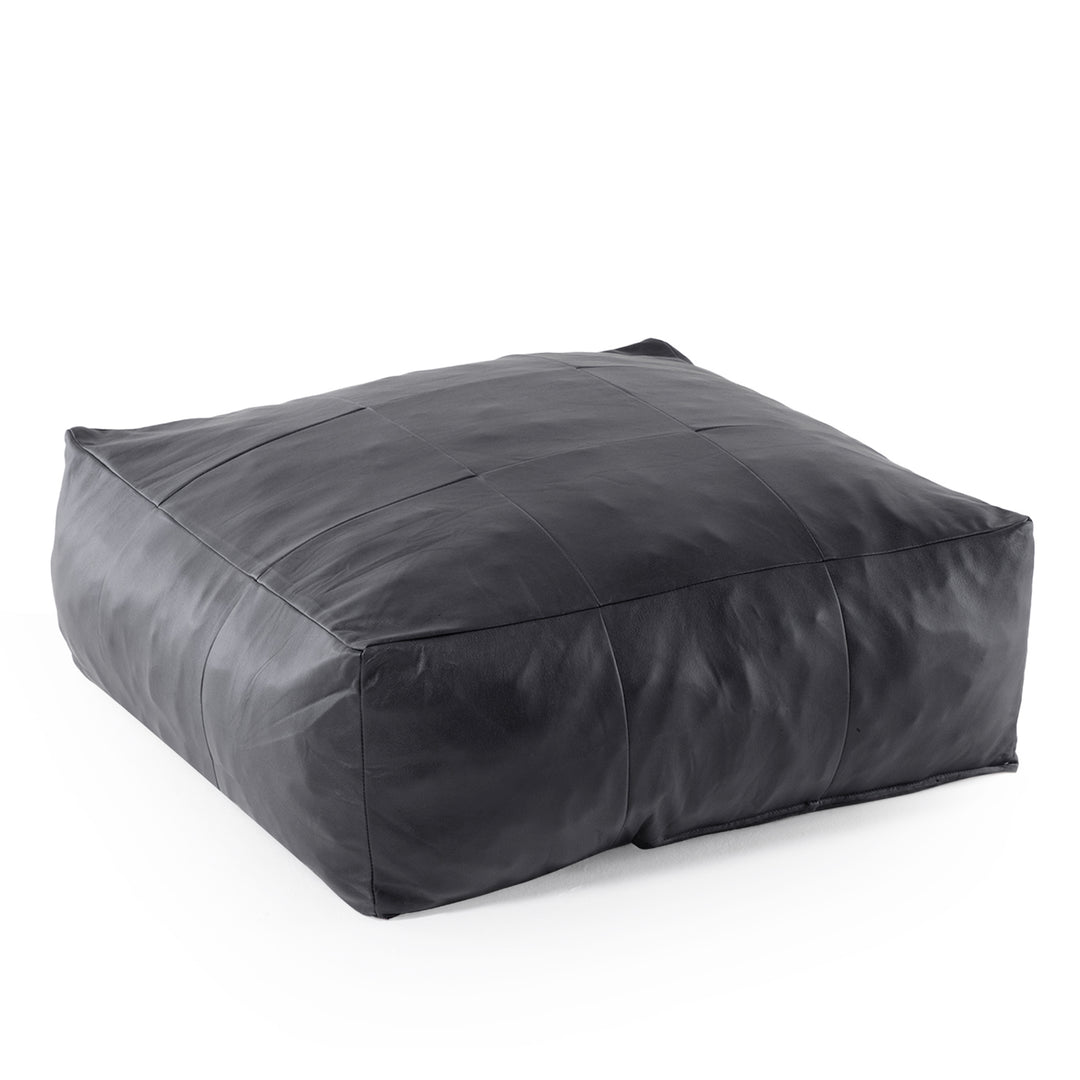 Sofá Pouf Seccional Leather