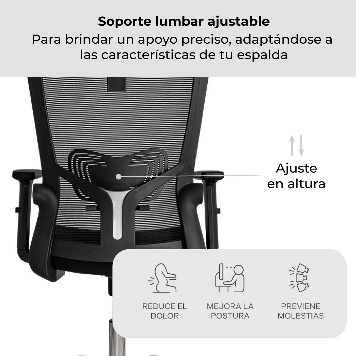 Silla de Escritorio Ergonómica Delphi